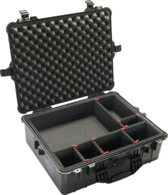 Pelican 1600TP Case with TrekPak Divider, ID: 21.43″ L x 16.50″ Pelican 1600TP Case with TrekPak Divider, ID: 21.43" L x 16.50"