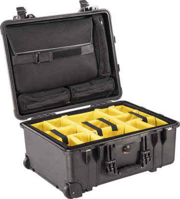 Pelican1560SC Laptop Case w/ Divider Set, ID 19.92″ x 14.98″ x 9.00″ Pelican1560SC Laptop Case w/ Divider Set, ID 19.92" x 14.98" x 9.00"