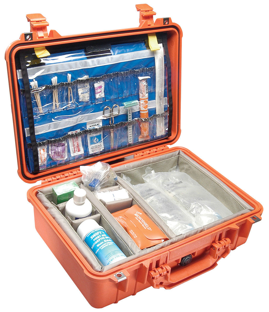 Pelican 1500EMS Protector Case, ID: 16.75″ x 11.18″ x 6.12″ Pelican 1500EMS Protector Case, ID: 16.75" x 11.18" x 6.12"