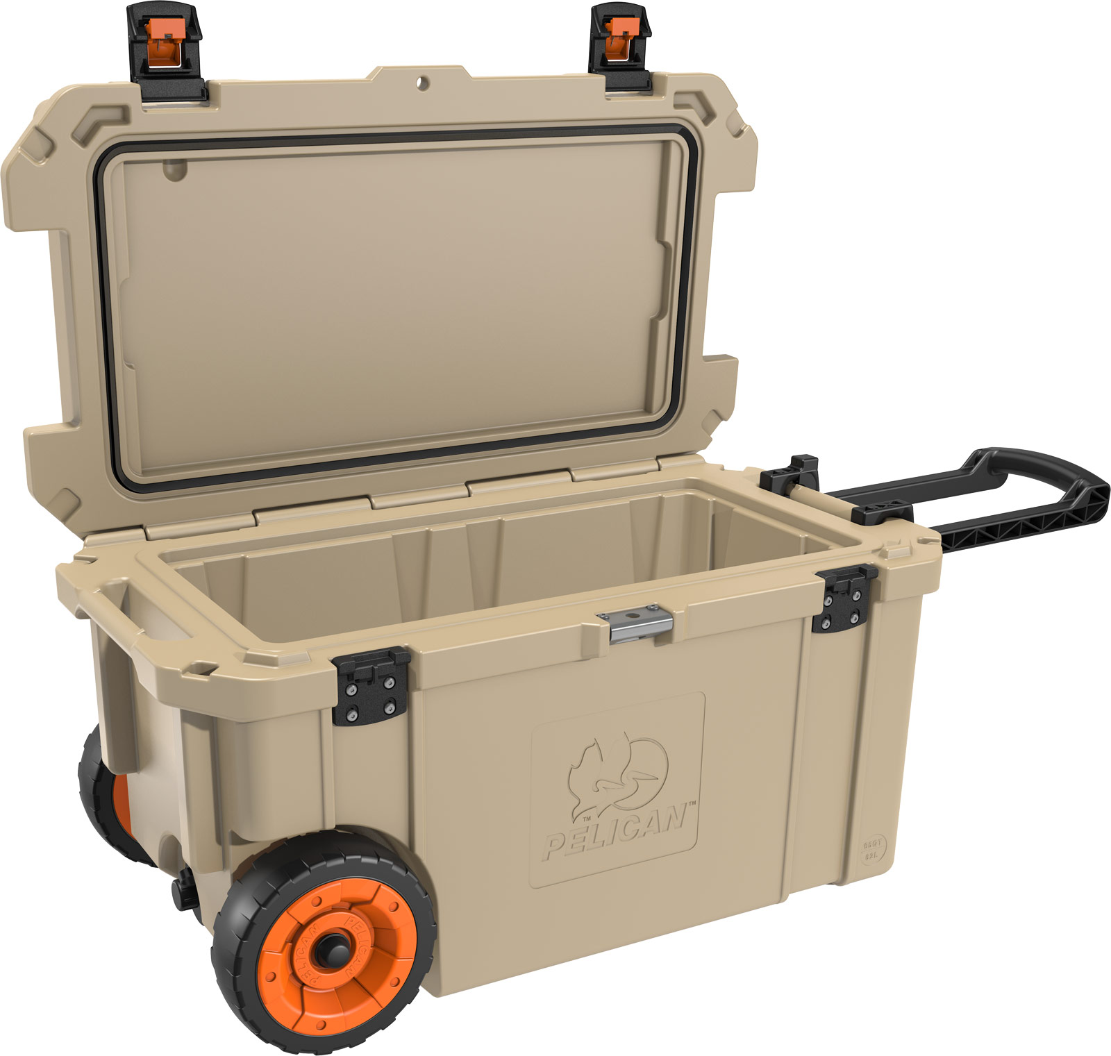 Pelican 65QW Elite Cooler with Wheels, ID: 26.50″ x 12.00″ x 12.60″ Pelican 65QW Elite Cooler with Wheels, ID: 26.50" x 12.00" x 12.60"