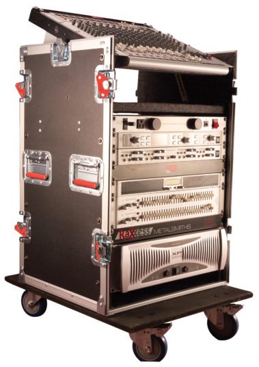Gator 10U Top, 14U Side Road Rack Case with Casters - Image 2