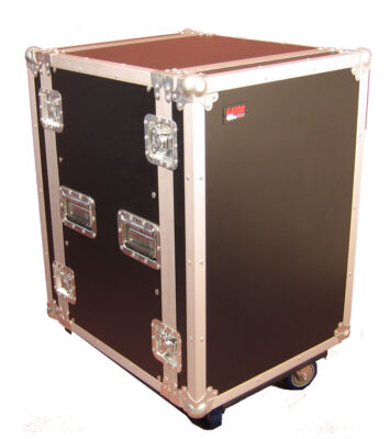 Gator G-TOUR16UCA-24D 16U 24” Deep Audio Road Rack Case with Casters