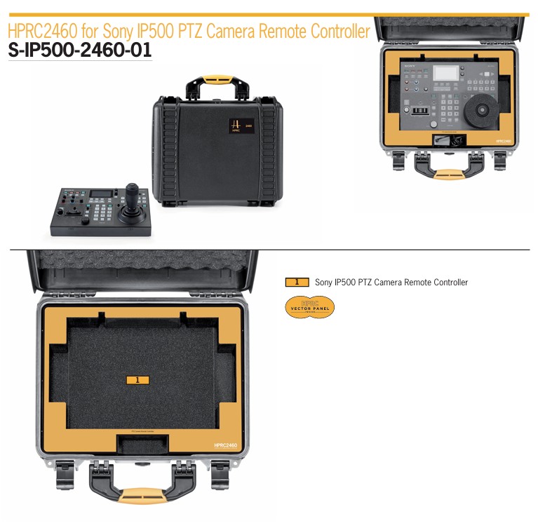 HPRC 2460 Case For Sony IP500 PTZ Camera Remote Controller HPRC 2460 Case For Sony IP500 PTZ Camera Remote Controller - Image 3