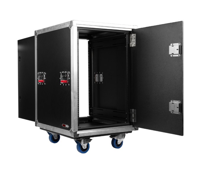 Gator EXPO Series 16U-24″ Deep Slam Rack with Sliding Lids Gator EXPO Series 16U-24" Deep Slam Rack with Sliding Lids - Image 3