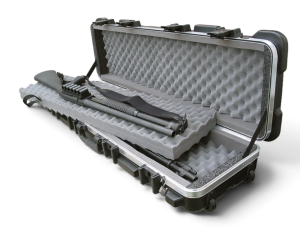 SKB 2SKB-4009 ATA Short Double Rifle Case with Wheels, ID: 40 x 9 x 6