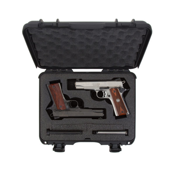 910 Classic 2-UP Gun Case, ID:13.2″ L x 9.2″ W x 4.1″ D