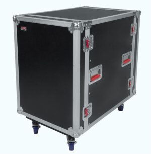 Gator G-Tour 16U, 24″ Deep Audio Road Rack Case with Casters